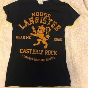 game of thrones house lannister shirt